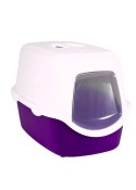 Trixie Vico Easy Clean Cat Litter Tray Purple